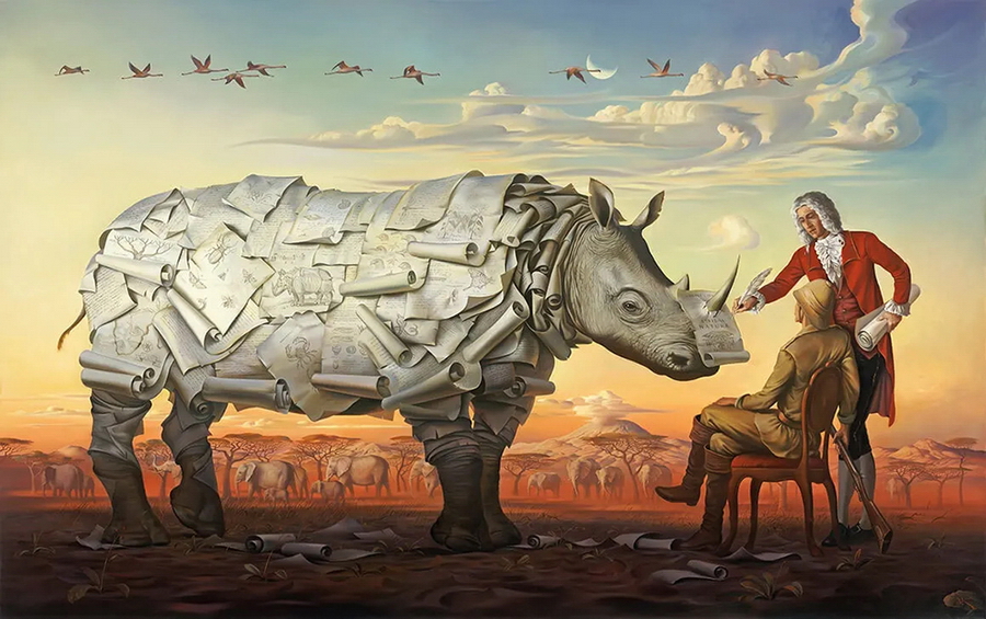 Geneaology of the White Rhino